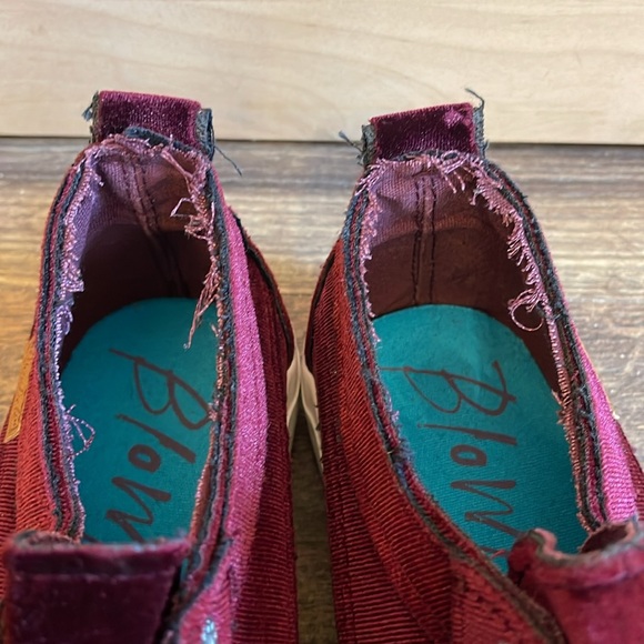 Blowfish Malibu Play Port Velvet size 10 slip on women’s sneakers - Picture 8 of 14